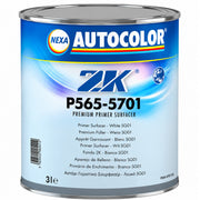 P565-5701 - Apprêt garnissant 2K NEXA AUTOCOLOR Premium blanc SG01 3L