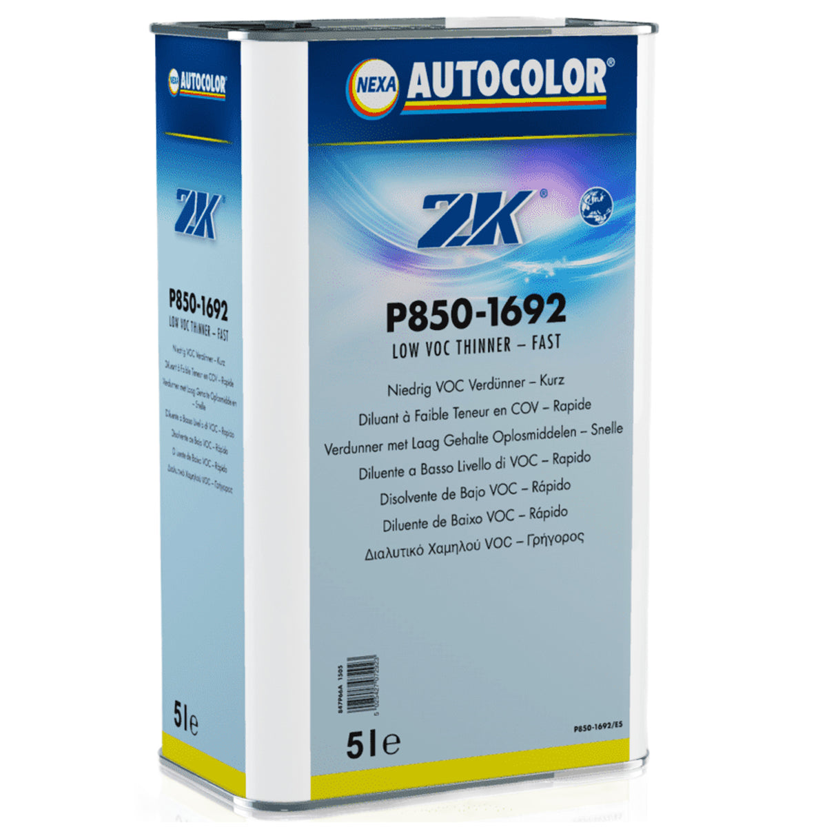 P850-1692 - AUTOCOLOR low VOC fast thinner 5L