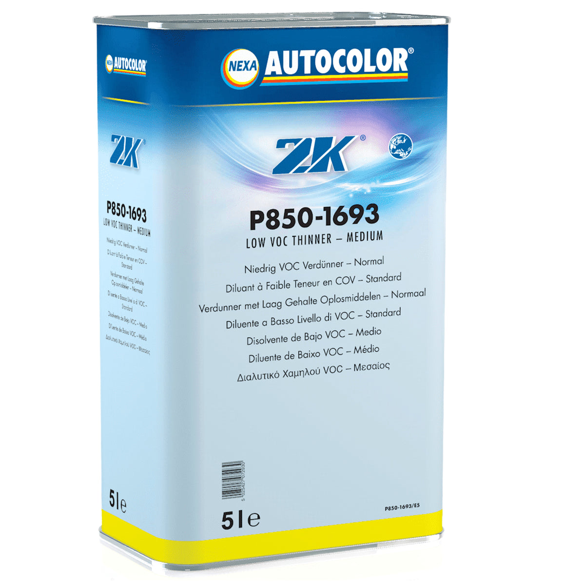 P850-1693 - AUTOCOLOR low VOC standard thinner 5L