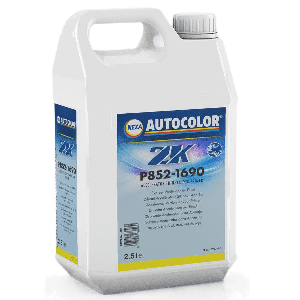 P852-1690 - AUTOCOLOR 2K Accelerator Thinner 2.5L for Primer P565-5605