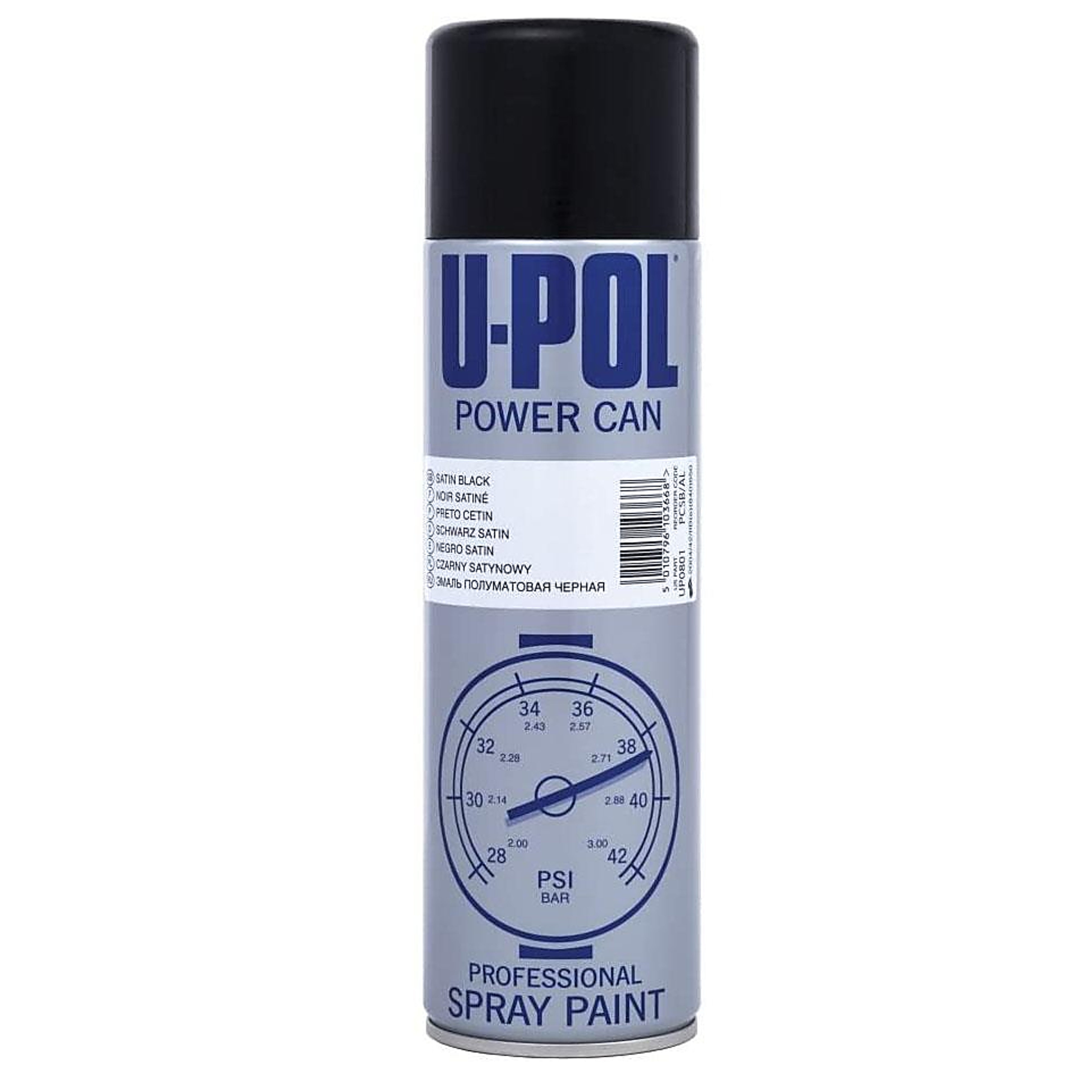 PCLC/AL - Power Can UPOL glansig klarlack för karosseri i aerosol 500ml