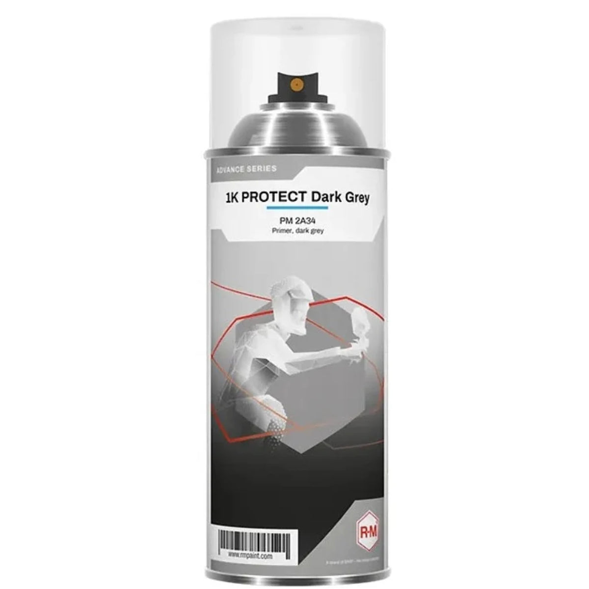 PM2A34 - Primer RM 1K Protect mørkegrå Advance Series 400ml