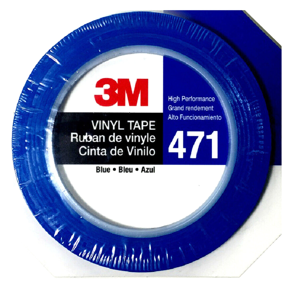 Ruban de décoration ligne fine 3M 471+ Indigo – Plusieurs largeurs