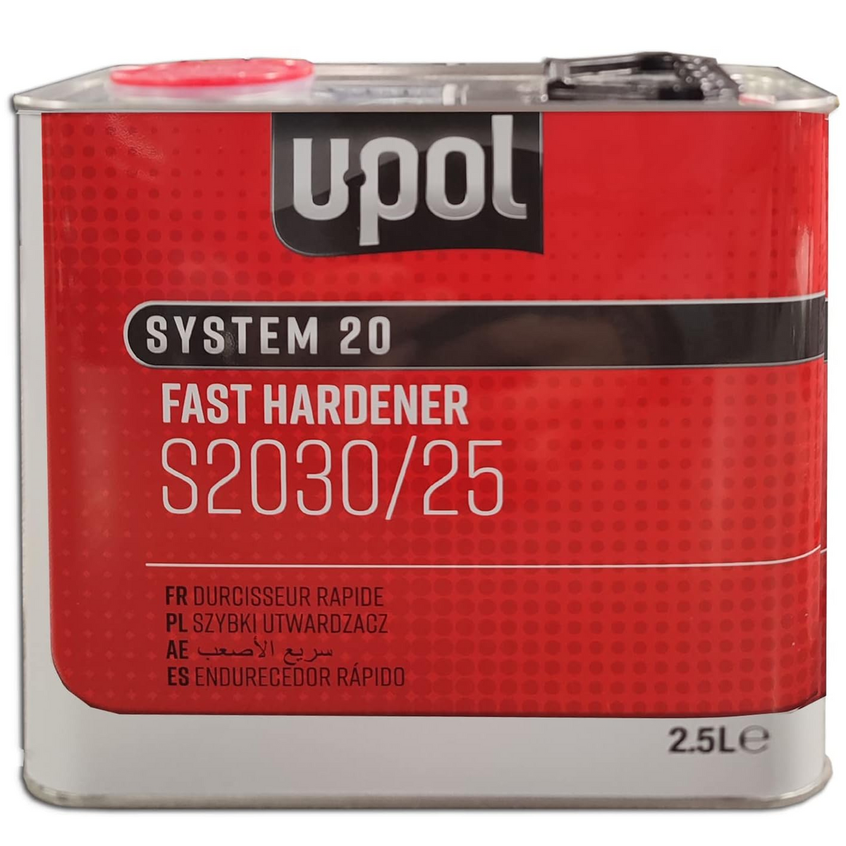 S2030/2.5 - Durcisseur UPOL vernis rapide pour HS et apprêts UHS 2.5L