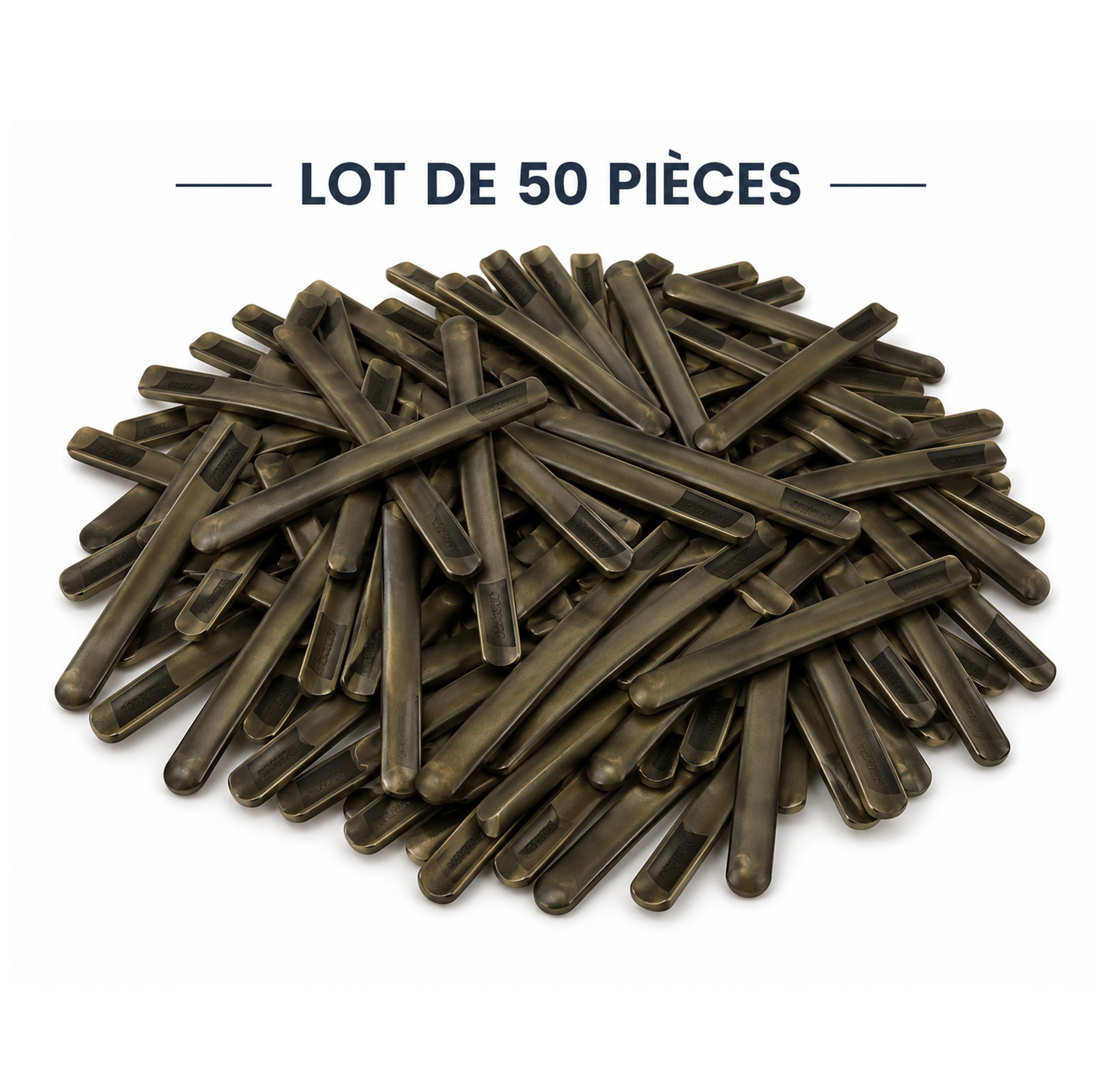 TOUILLETTES50 - 50 omrörningspinnar 25 cm för billack NPS  