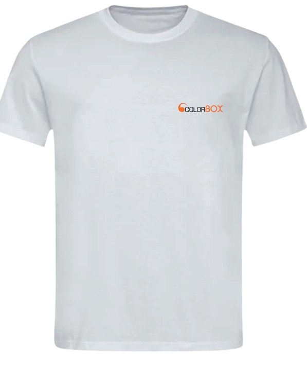 Tee-shirt blanc COLORBOX