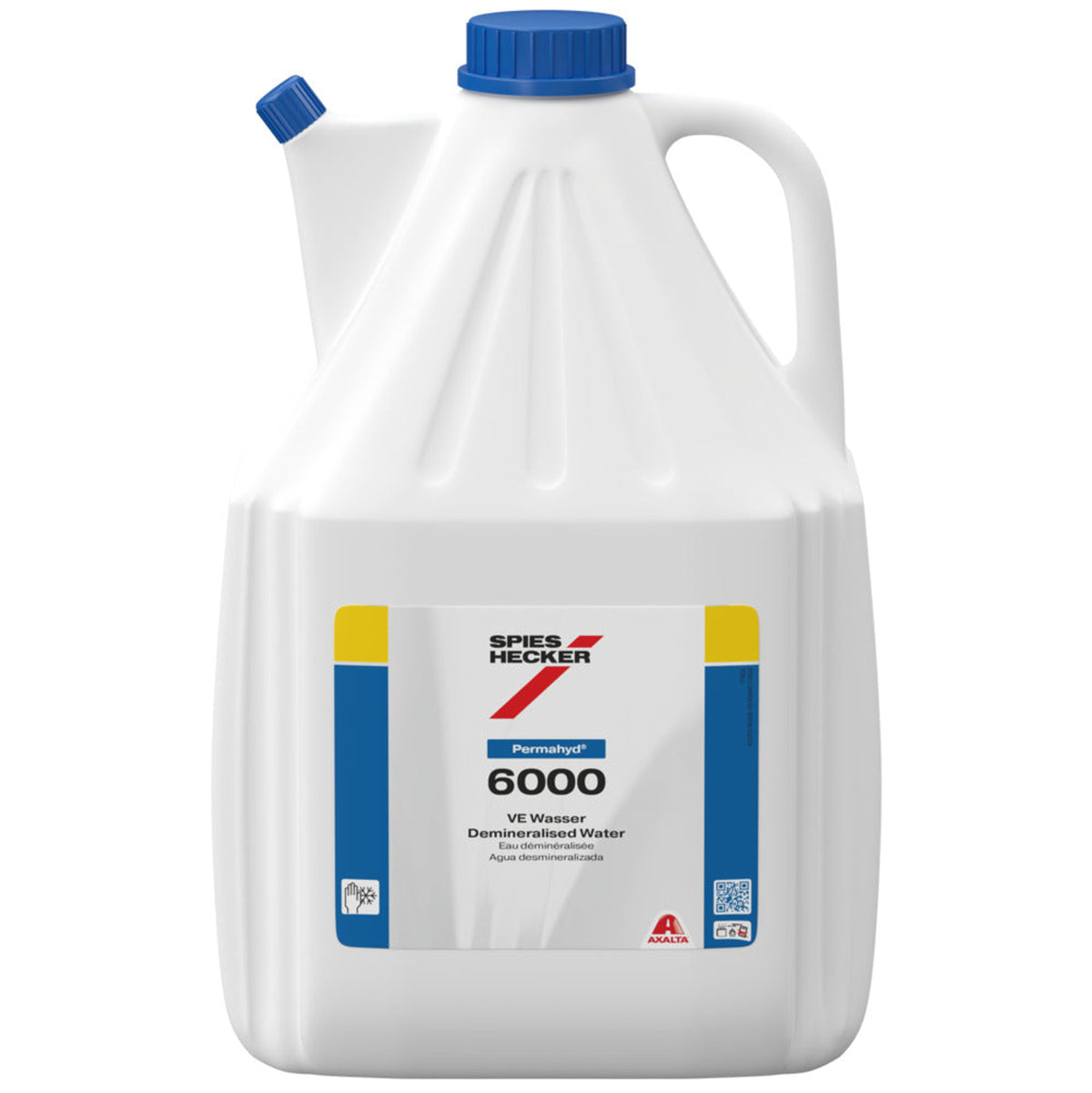WB6000 - Peinture carrosserie SPIES HECKER Eau déminéralisée 5l