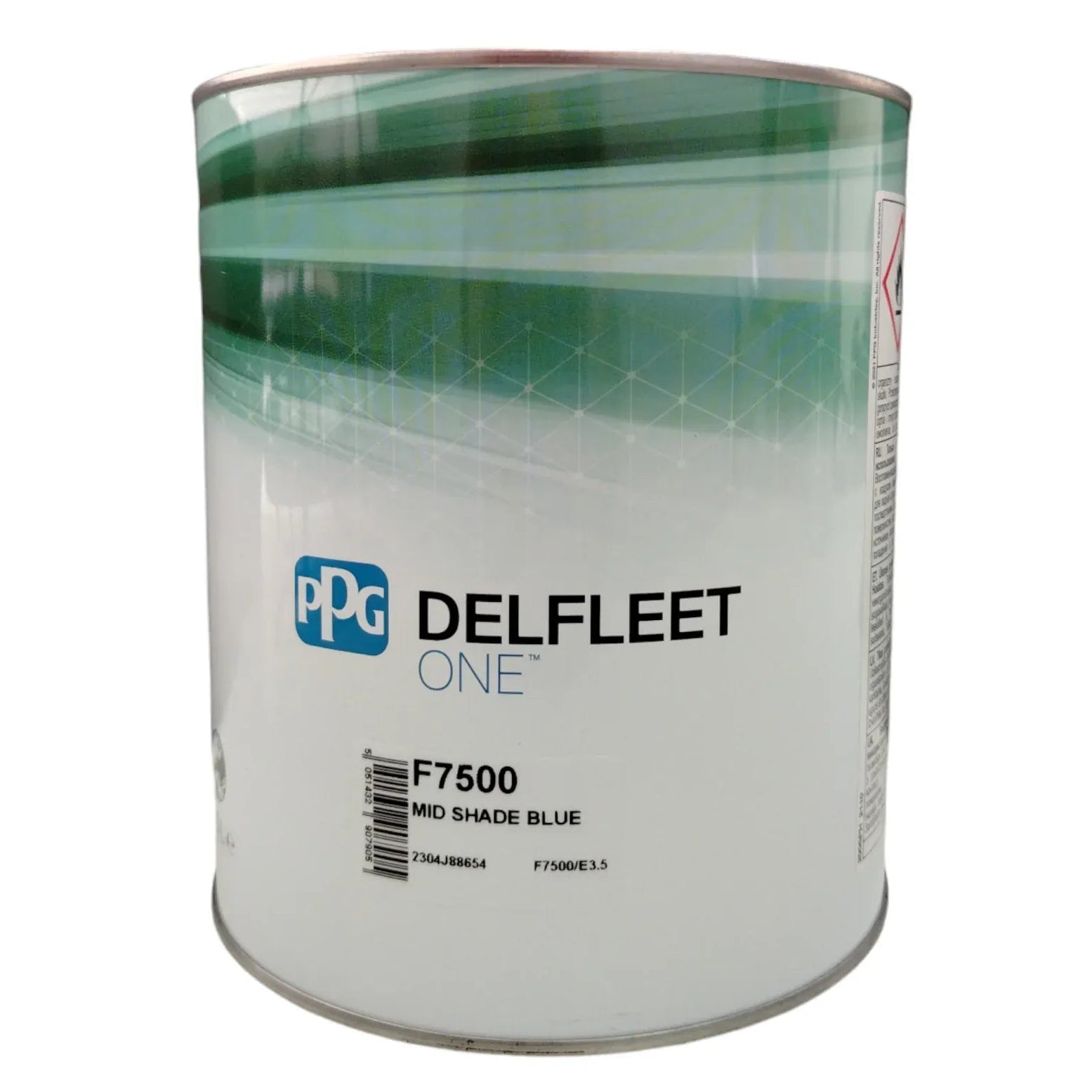 F7500 - Peinture poids lourd PPG DELFLEET   Mid shade blue ONE 3.5L - PPG DELFLEET ONE