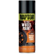 RWPGB/AL - Peinture RAPTOR Noir brillant pour jantes aérosol de 378ml - RAPTOR