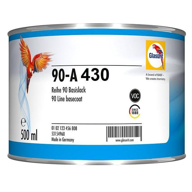 90A430 - Peinture carrosserie GLASURIT Red violet 0.5L - GLASURIT
