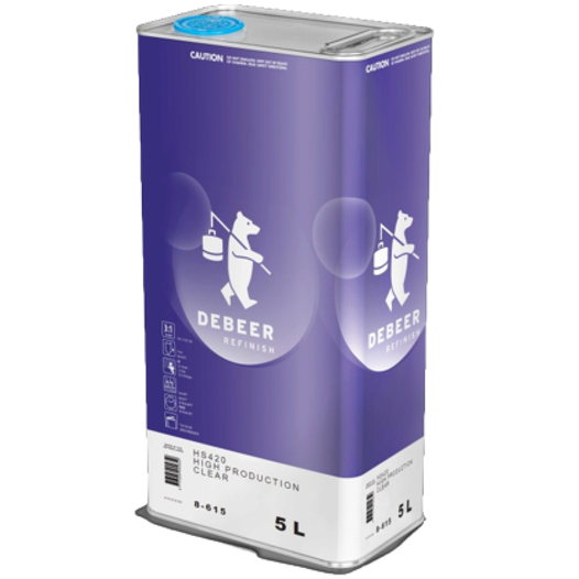 8-615 - Vernis carrosserie DEBEERR haute productivité 5L - DEBEER