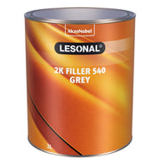 522620 - Primer LESONAL Gris 2K garnissant ou mouille mouille 540 3L - LESONAL