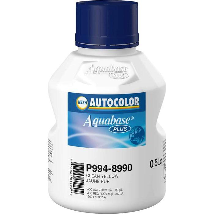 P994-8990 - Peinture carrosserie AUTOCOLOR Clean yellow 0.5L - NEXA AUTOCOLOR