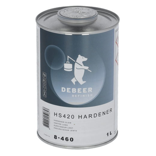 8-460 - Durcisseur DEBEER lent HS420 1L pour vernis 8-714 et 8-615 - DEBEER