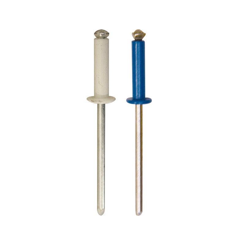 225107 - Assortiment rivets épanouis peints 4x26mm plaque d'immatriculation RESTAGRAF - RESTAGRAF