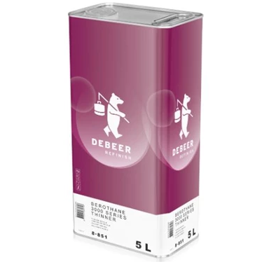 8-851 - Diluant standard DEBEER pour brillant direct ligne 3000 5L - DEBEER