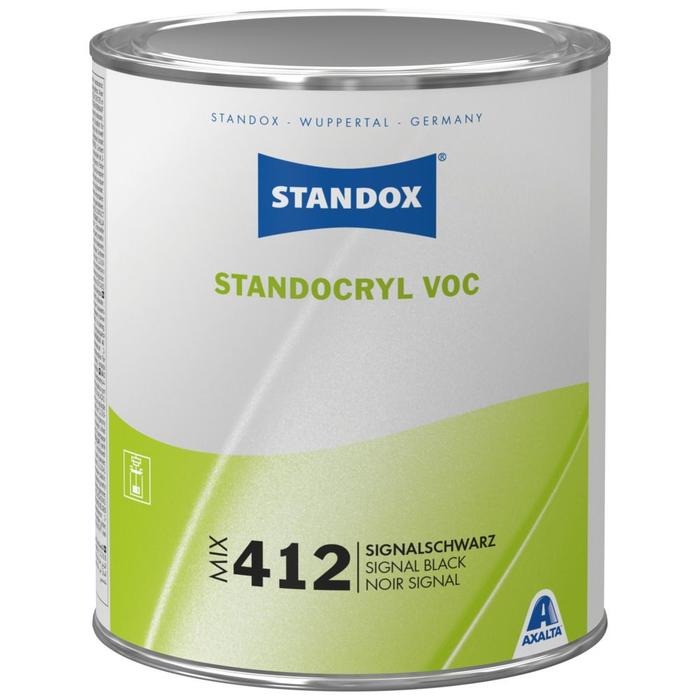 ST412 - Peinture carrosserie STANDOX Signal black 1L - STANDOX