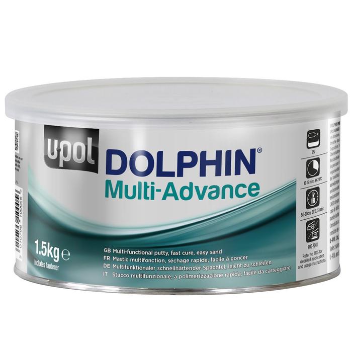 DOLMA/2 - Mastic Premium multifonction UPOL Dolphin 1.5kg + durcisseur - UPOL