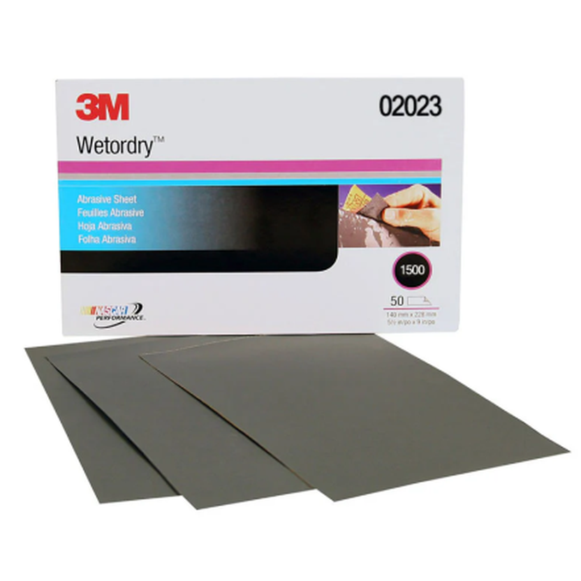 50 coupes micro abrasives à l'eau 3M Perfect It 138x230mm - 3M
