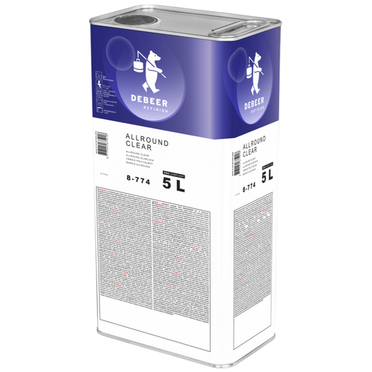 8-774 - Vernis carrosserie DEBEERR multi-usages Allround 5L - DEBEER