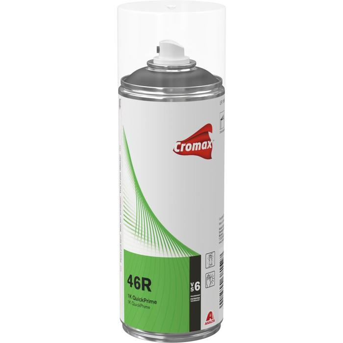 46R - Primer CROMAX gris foncé aérosol 1K QUICK PRIME VS6 400ml - CROMAX