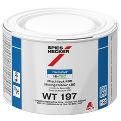 WT197 - Peinture carrosserie SPIES HI TEC Aluminium ultra fin brillant 0.5L - SPIES HI TEC