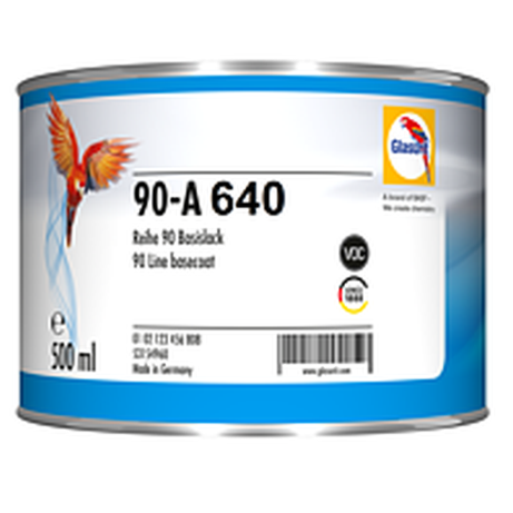 90A640 - Peinture carrosserie GLASURIT Blue/Green 0.5L - GLASURIT