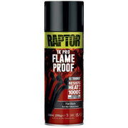 RFLFB/AL - Peinture ignifuge RAPTOR Noir mat en aérosol 338ml - RAPTOR