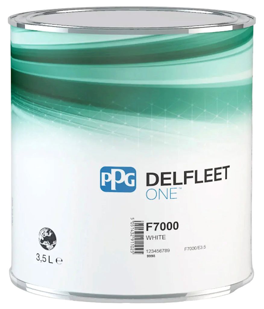 F7000 - Lastbilsfärg PPG DELFLEET Vit ONE 3,5L