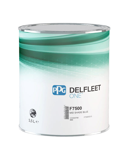 F7500 - Lastbilsfärg PPG DELFLEET Mid shade blue ONE 3,5L
