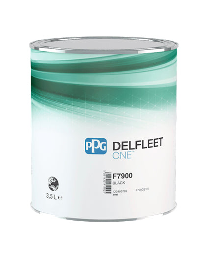 F7900 - Lastbilsfärg PPG DELFLEET Svart ONE 3,5L