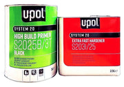 KIT_S2025_NOIR - UPOL 1 zwarte primer S2025B/3T 3L + 1 extra snelle verharder S2031 1L