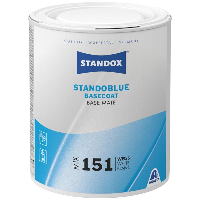 MIX151 - Peinture carrosserie STANDOBLUE White 1L - STANDOBLUE