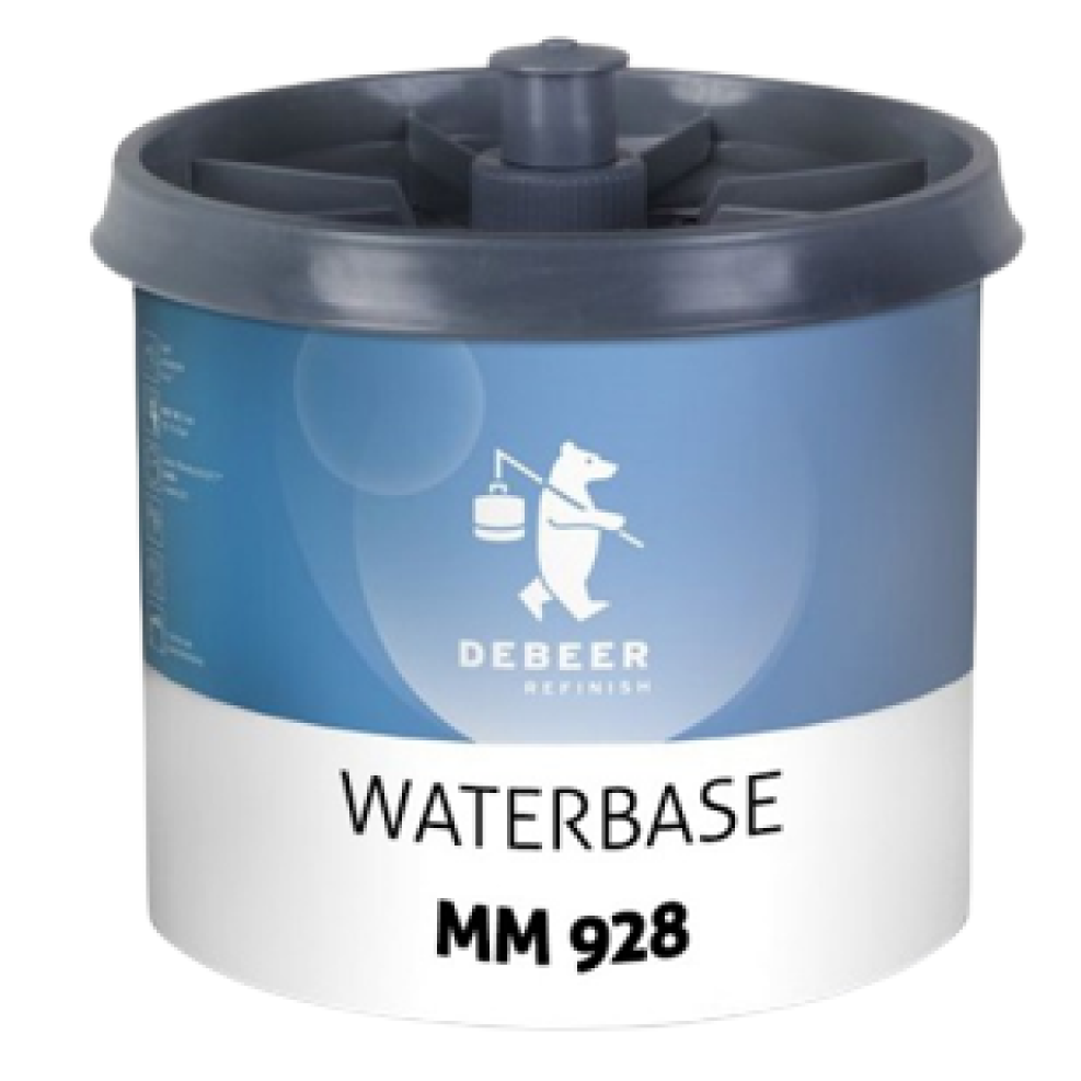 928 - Peinture Hydro DEBEER Brun oxyde transparent 0,5L - DEBEER