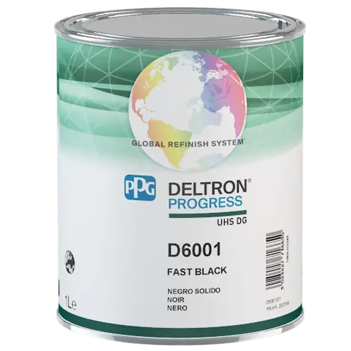 D6001 - PPG Autolak Deltron progress zwart 1L