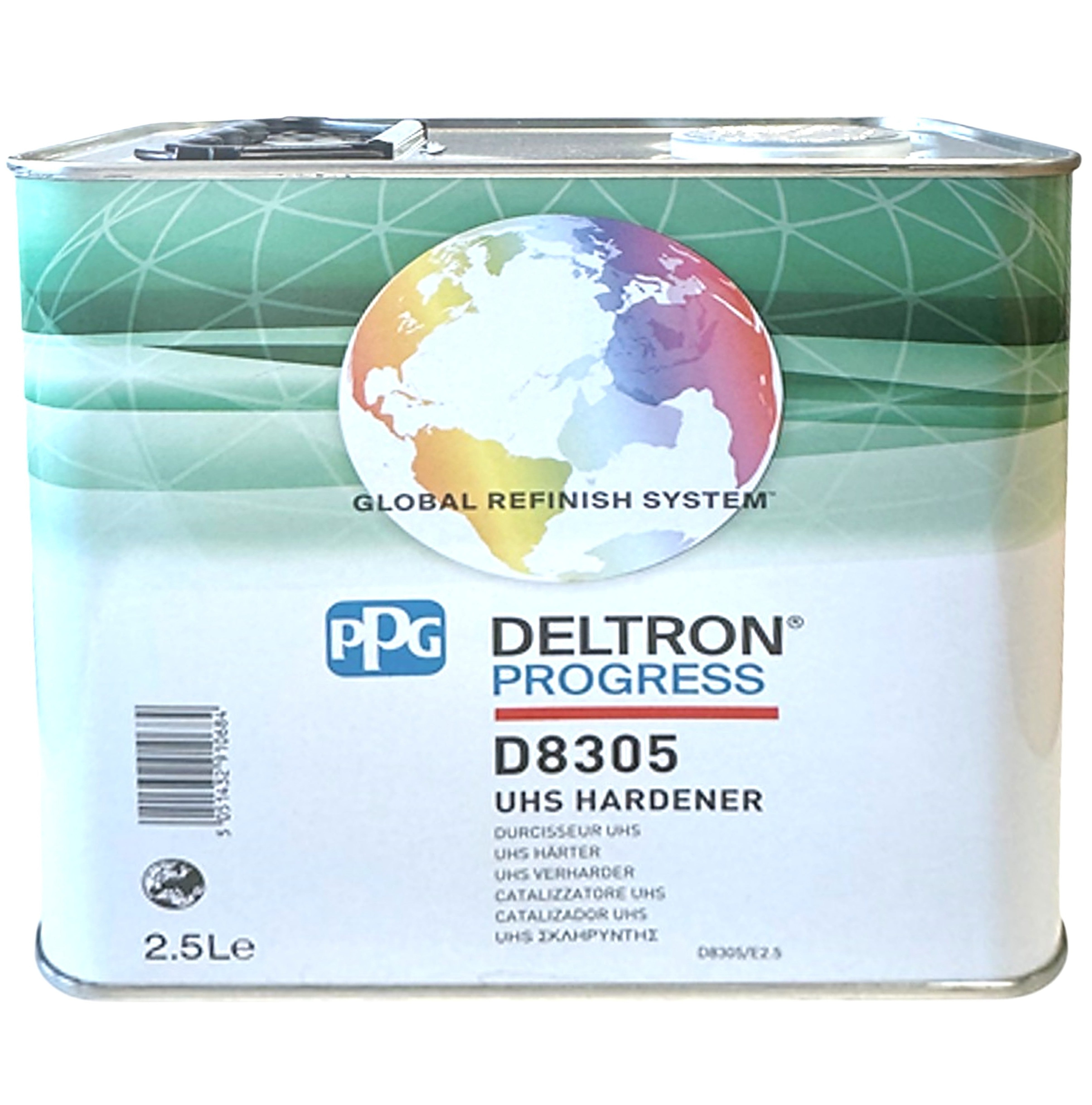 D8305 - Härter PPG DELTRON PROGRESS UHS Standard 2.5L für Klarlack D8175