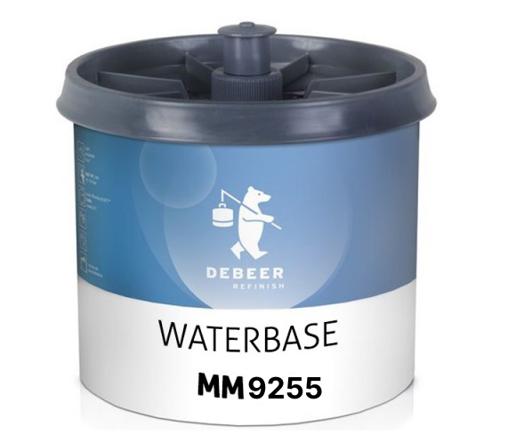 9255 - Peinture Hydro DEBEER Rouge orangé transparent 0.5L - DEBEER