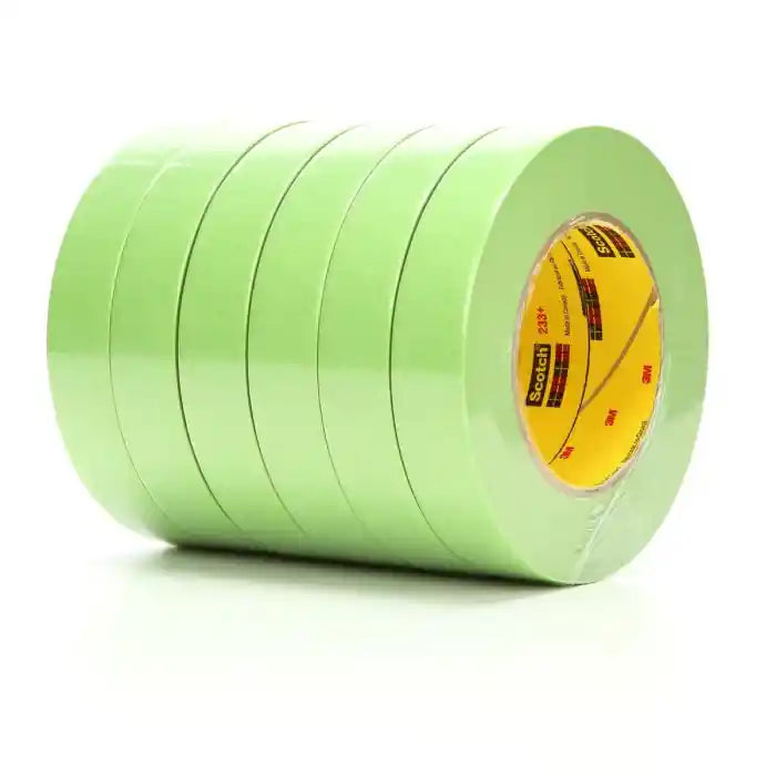 Rouleaux Tiro vert 3M largueur 55mm ruban de masquage 233+ - 3M