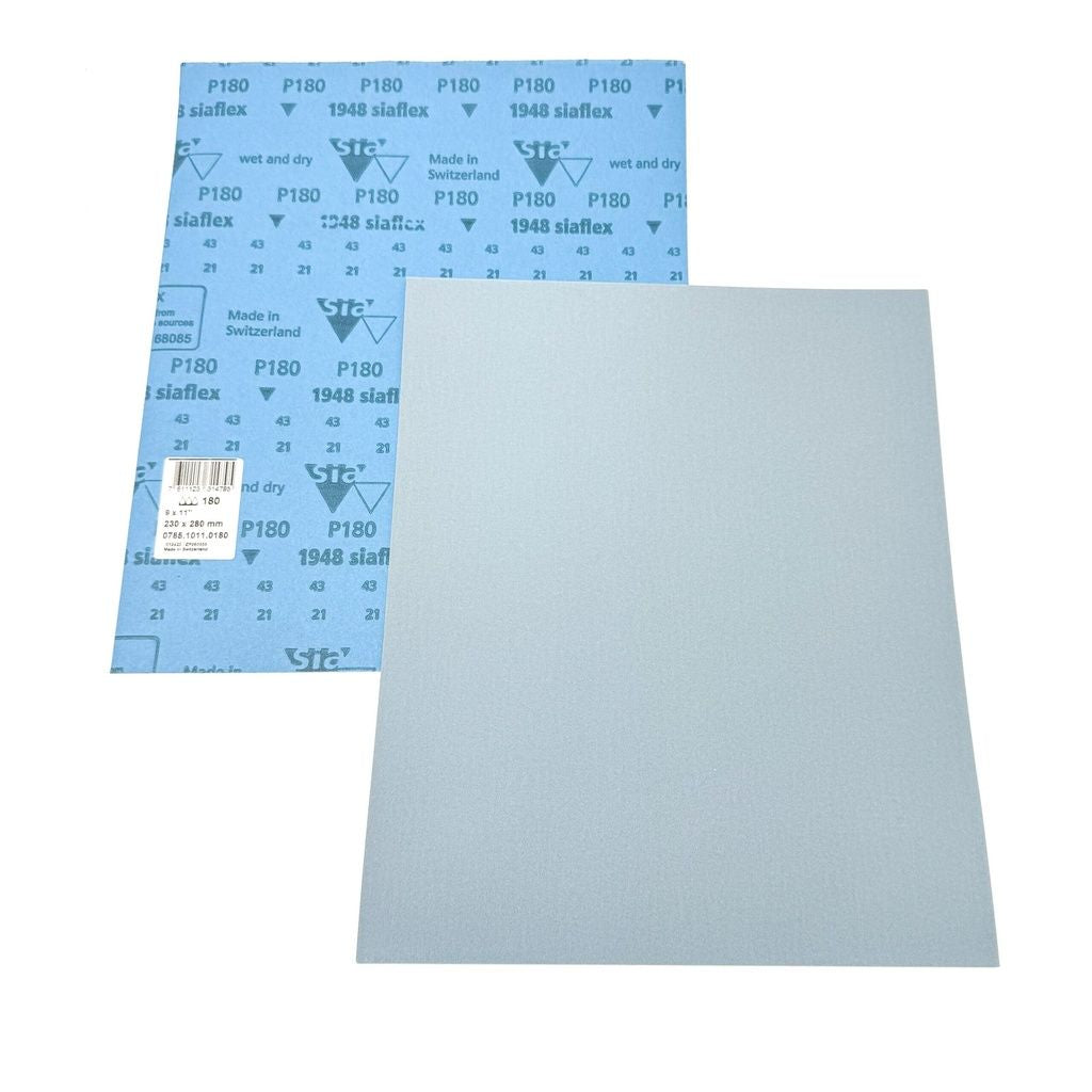 50 feuilles abrasives flexibles SIAFLEX - dimension 230 x 280mm - SIA ABRASIVES