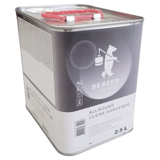 8-76 - Durcisseur DEBEER lent 2.5L pour vernis Allround 8-774 - DEBEER