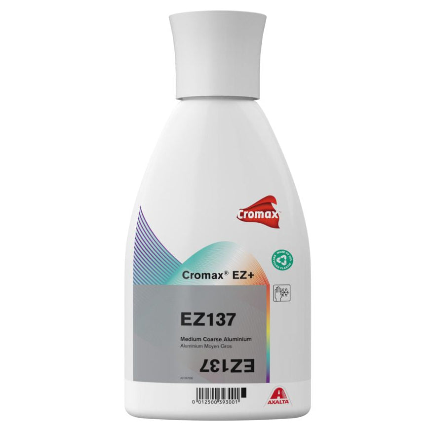 EZ137 - Peinture carrosserie EZ+ Aluminium moyen gros 0.8L - CROMAX EZ+
