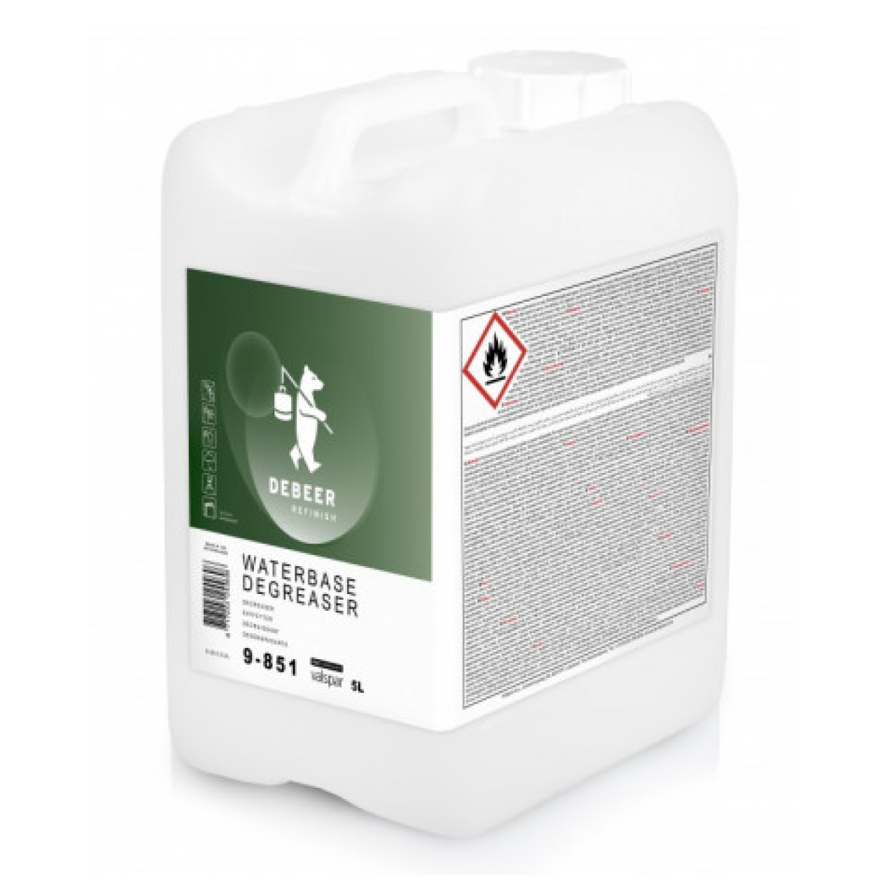 9-851 - Dégraissant DEBEER WB hydro 5L - DEBEER