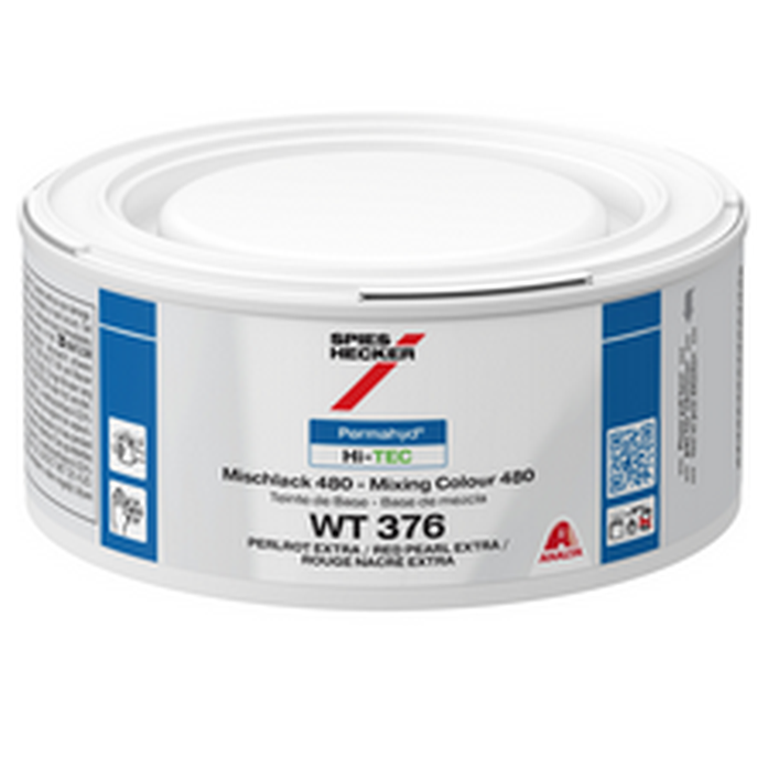WT376 - Peinture carrosserie SPIES HI TEC Rouge nacré extra 0.25L - SPIES HECKER