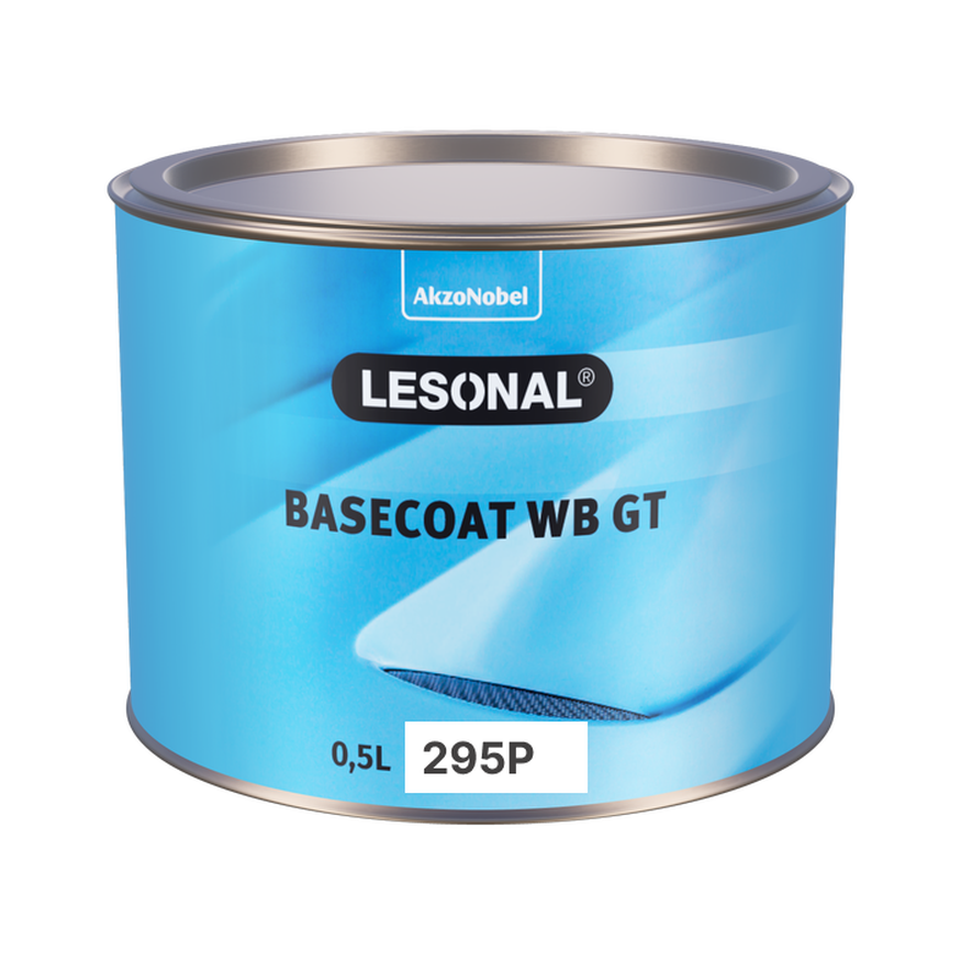 295PWB - Peinture carrosserie LESONAL Rouge nacré satiné 0.5L - LESONAL