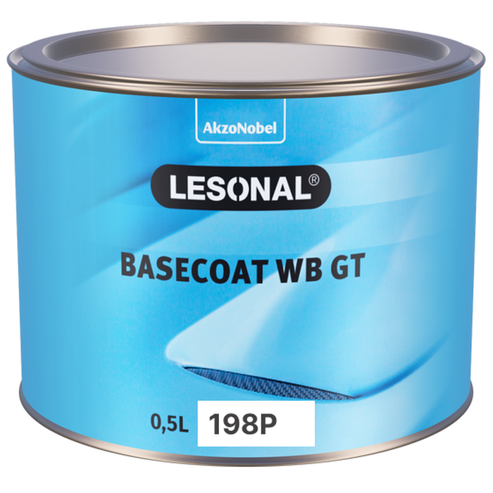 198PWB - Peinture carrosserie LESONAL Jaune nacré 0.5L - LESONAL