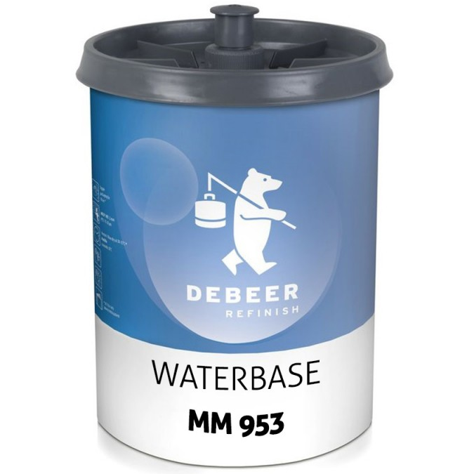953 - Peinture Hydro DEBEER Blanc nacré 1L - DEBEER