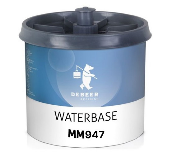 947 - Peinture Hydro DEBEER Jaune transparent 0,5L - DEBEER