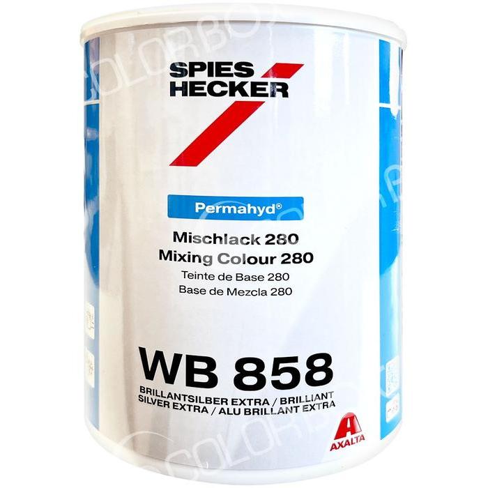 WB858 - Peinture carrosserie SPIES HECKER Aluminium brillant extra 1L - SPIES HECKER