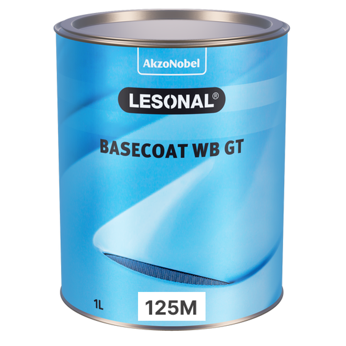 125MWB - Peinture carrosserie LESONAL Métallisé fin vif 1L - LESONAL