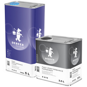 1 vernis anti rayures 8 114 5L + 1 durcisseur extra rapide 8 430 2.5L - DEBEER